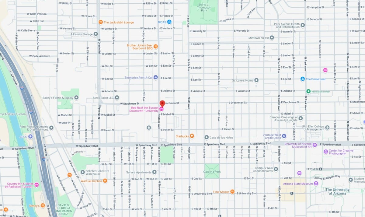 Senior Housing. Cascata Apartments. Map