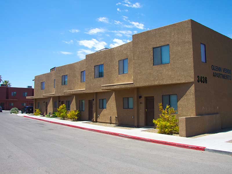 Low Income Housing. Glen Verde Apartments.