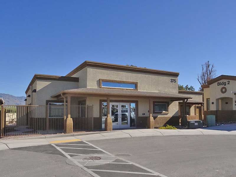 Homeless housing. Miracle Point Apartments.