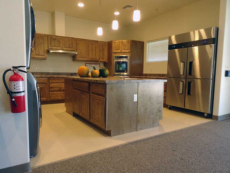 Homeless housing. Miracle Point Apartments.