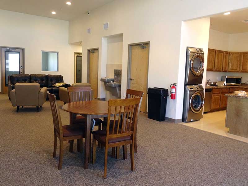 Homeless housing. Miracle Point Apartments.