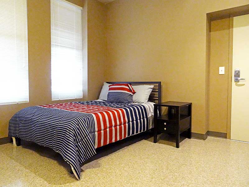 Homeless Veteran Housing. Rally Point Apartments.