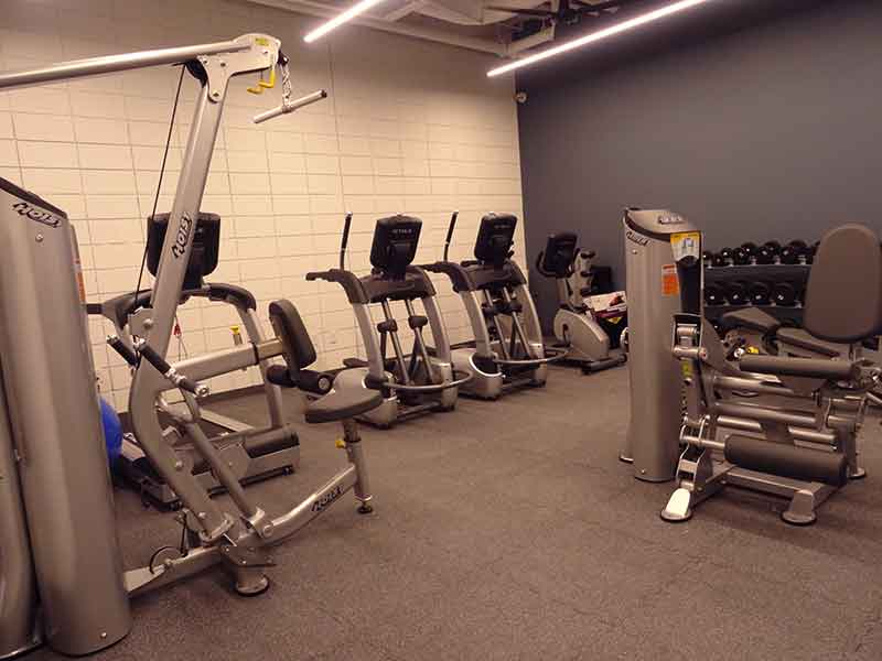 Senior housing. West Point Apartments. Community Center.