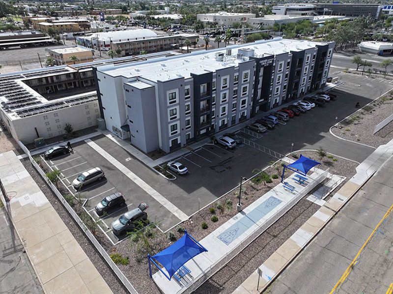 Senior Housing. Cascata (Cascade) Apartments Tucson.